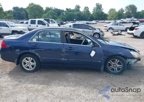 2006 Honda Accord 2.4 Ex из США, поврежденный, VIN 1HGCM56786A165561